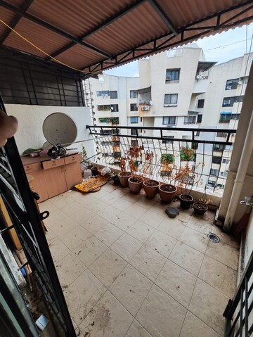 Balcony in 2 BHK Apartment at Archana Hill Town, Kondhwa – for Rent