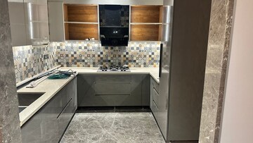 Kitchen in 3 BHK Builder Floor at Dlf Phase I – for Sale