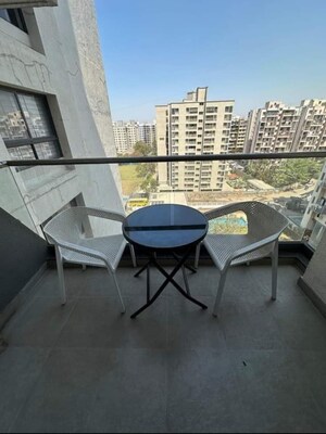 Balcony in 3.5 BHK Apartment at Capricorn One Green Park, Kondhwa – for Sale