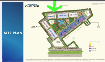 Master Plan in 2.5 BHK Apartment at Smart World One DXP, Sector 113 – for Sale