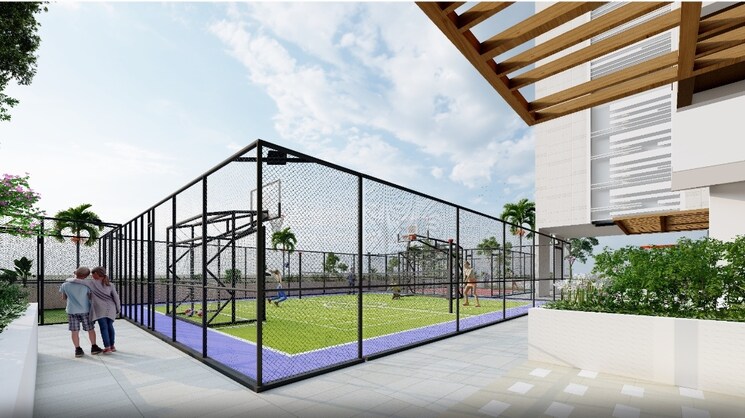 Swimming Pool, gajra-bhoomi-serenity 3 Bedroom 1020 Sq.Ft. Apartment In Kharghar Navi Mumbai 7347754