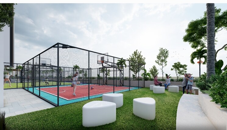 Swimming Pool, gajra-bhoomi-serenity 3 Bedroom 1020 Sq.Ft. Apartment In Kharghar Navi Mumbai 7347754