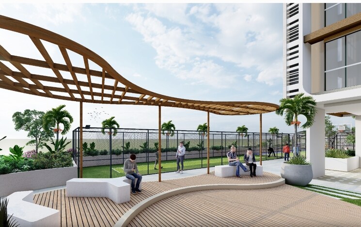 Gym, gajra-bhoomi-serenity 3 Bedroom 1020 Sq.Ft. Apartment In Kharghar Navi Mumbai 7347754