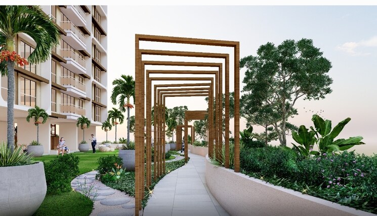 Exterior View, gajra-bhoomi-serenity 3 Bedroom 1020 Sq.Ft. Apartment In Kharghar Navi Mumbai 7347754