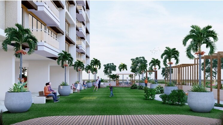 Exterior View, gajra-bhoomi-serenity 3 Bedroom 1020 Sq.Ft. Apartment In Kharghar Navi Mumbai 7347754
