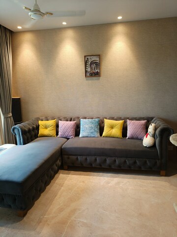 Living Room in 1 BHK Apartment at Hiranandani Regent Hill, Powai – for Sale