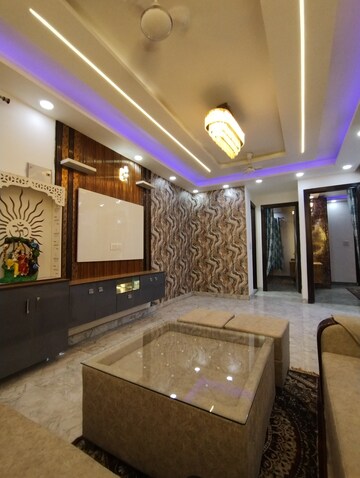 Living Room in 3 BHK Builder Floor at Om Vihar – for Sale