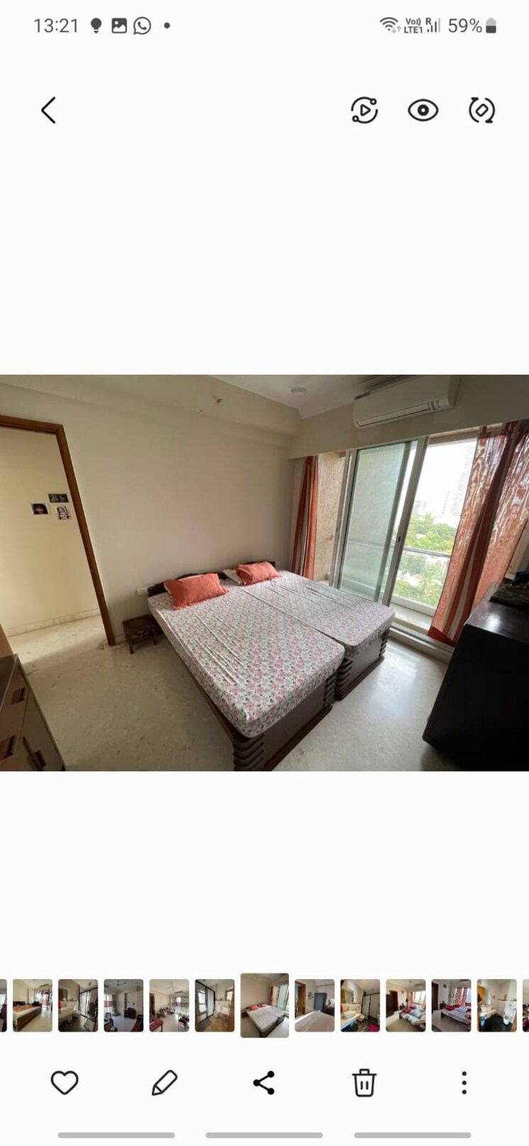 Bedroom, ekta-invictus 4 Bedroom 1900 Sq.Ft. Apartment In Dadar East Mumbai 7348574