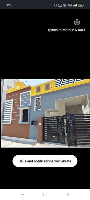 2 BHK Villa – Exterior View View at Bathlapalli - for Sale