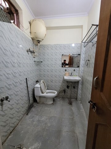 Bathroom in 3 BHK Builder Floor at Dilshad Garden – for Sale