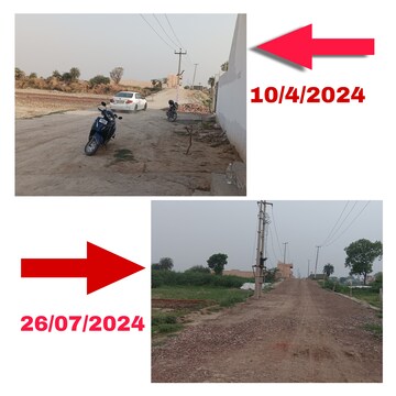Plot Area in  Plot at Bhopani Village – for Sale