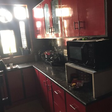 Kitchen in 3 BHK Builder Floor at Spring Field Colony – for Sale
