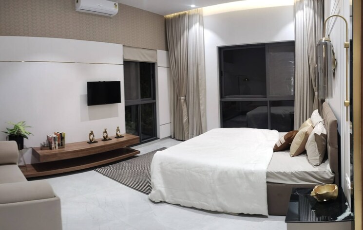 Bedroom, ahura-core 3 Bedroom 1400 Sq.Ft. Apartment In Nibm Pune 7351996