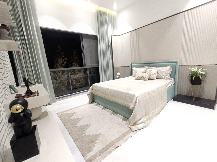 Bedroom, ahura-core 3 Bedroom 1400 Sq.Ft. Apartment In Nibm Pune 7351996