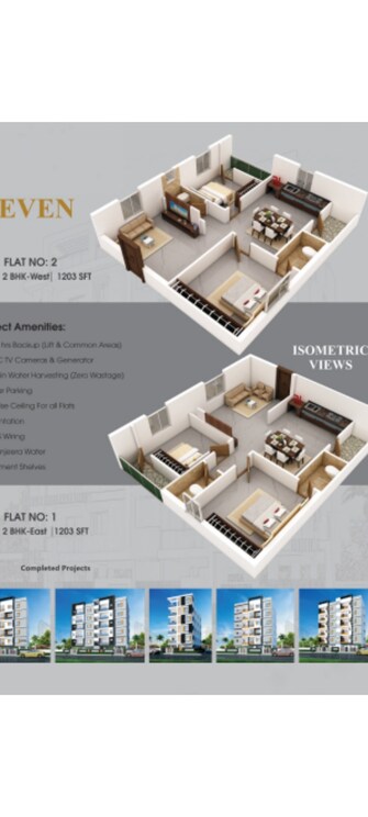 2 BHK Apartment For Resale in Bachupally Hyderabad  7352085