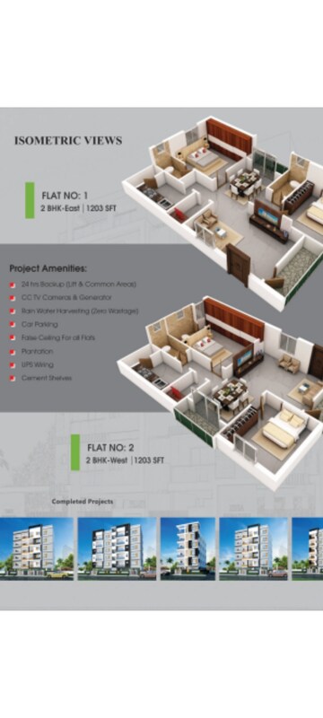 2 BHK Apartment For Sale in Bachupally