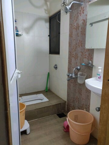 Bathroom in 2 BHK Apartment at Puranik Hometown, Ghodbunder Road – for Sale