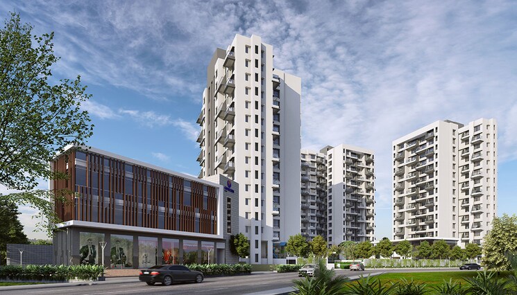 Exterior View, capricorn-one-green-park 4 Bedroom 1942 Sq.Ft. Apartment In Kondhwa Pune 7352301