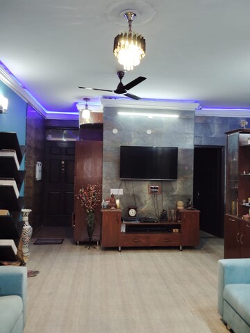 Living Room in 3 BHK Apartment at New Generation Maple Apartments, Dhakoli Village – for Sale