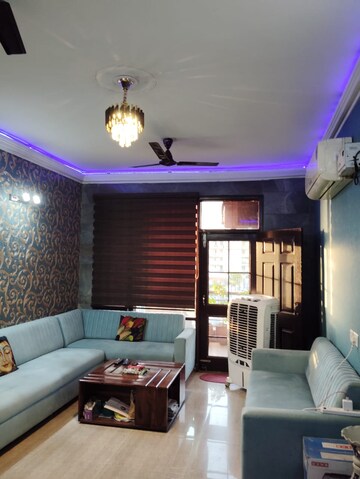 Living Room in 3 BHK Apartment at New Generation Maple Apartments, Dhakoli Village – for Sale