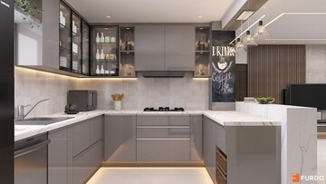 Kitchen in 2 BHK Independent House at Mohabbewala – for Sale