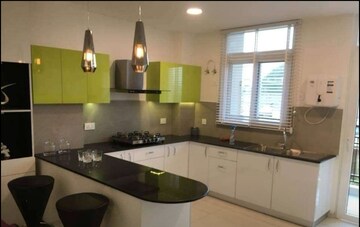 Kitchen in 3 BHK Apartment at Peer Mucchalla – for Sale
