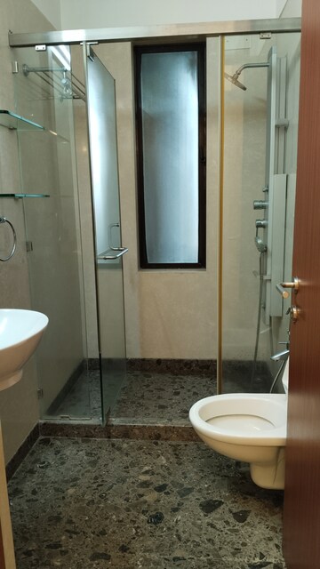 Bathroom in 3 BHK Apartment at Raheja Princess, Prabhadevi – for Sale