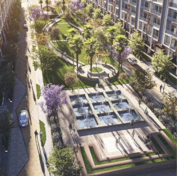 Balcony in 3.5 BHK Apartment at M3M Antalya Hills, Sector 79 – for Sale