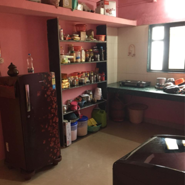 Living Room in 1 BHK Builder Floor at Chinchwad – for Rent