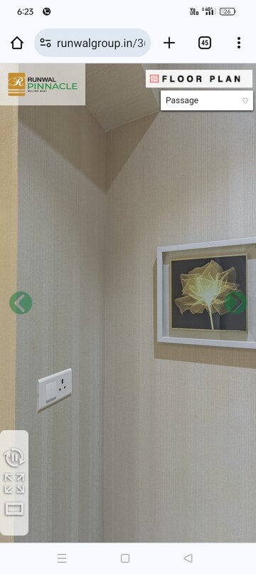 Furnished Amenities in 2 BHK Apartment at Runwal Pinnacle, Mulund West – for Sale