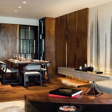 Living Room in 4 BHK Penthouse at Krisumi Waterside Residences, Sector 36a – for Sale