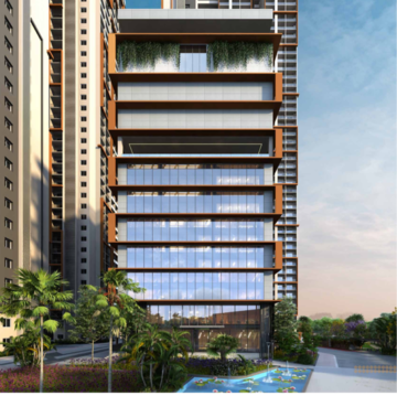 3 BHK Apartment – Exterior View View at Candeur Lakescape, Serilingampally - for Sale