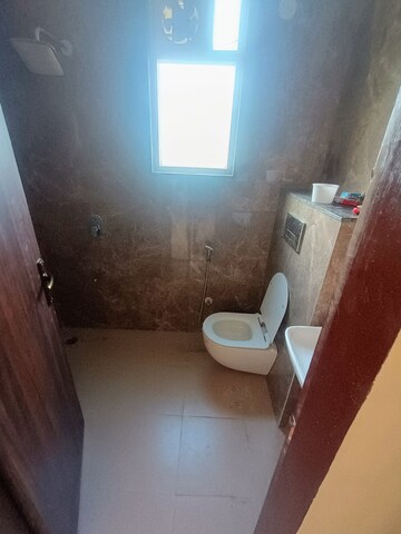 Bathroom in 4 BHK Apartment at Patrakar Colony – for Rent
