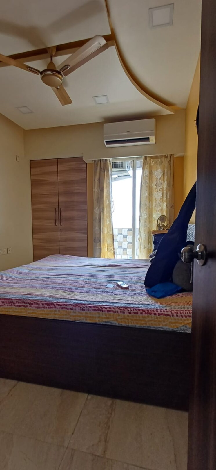 Bedroom, nakshatra-arena 2 Bedroom 850 Sq.Ft. Apartment In Majiwada Thane 7353523