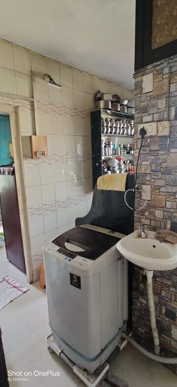 Kitchen in 1 BHK Apartment at Mandar Heights, Virar West – for Sale