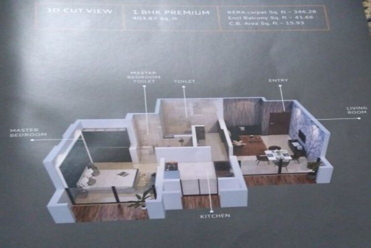 Other, and-agasan-phase-iii 1 Bedroom 404 Sq.Ft. Apartment In Diva Thane 7353653