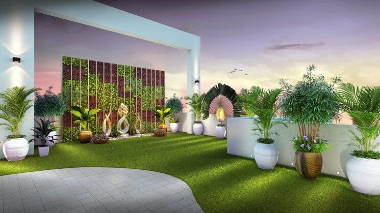 Garden, swastik-divine-mulund 3 Bedroom 1014 Sq.Ft. Apartment In Mulund East Mumbai 7354026