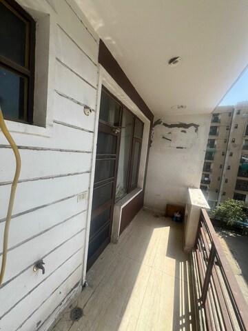 Balcony in 3 BHK Apartment at Dhakoli Village – for Sale