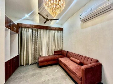 Living Room in 3 BHK Apartment at Dhakoli Village – for Sale