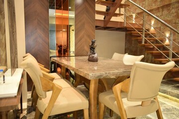 Living Room in 4 BHK Penthouse at Vip Road – for Sale
