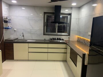 Kitchen in 4 BHK Penthouse at Vip Road – for Sale