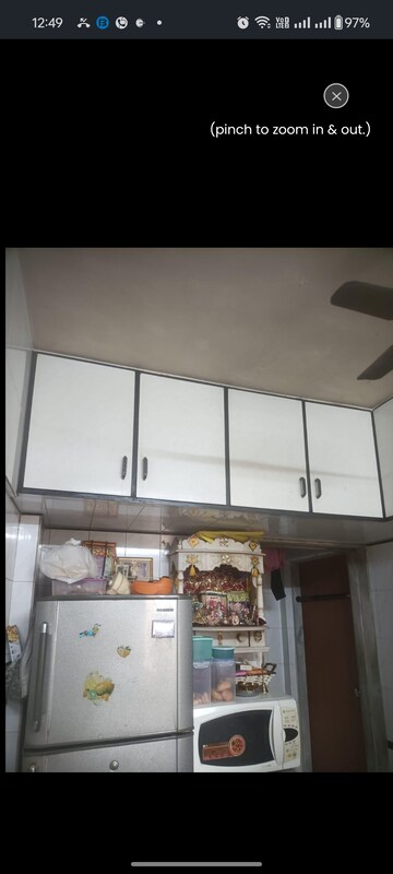 Kitchen in 1 BHK Apartment at Yogi Hills, Mulund West – for Sale