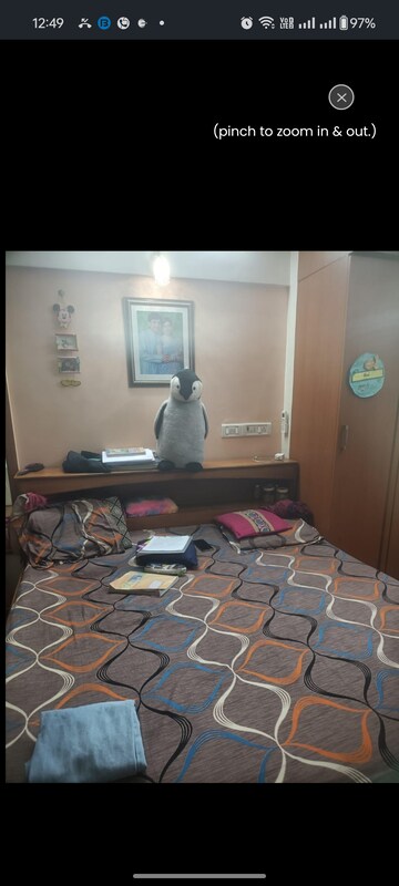 Living Room in 1 BHK Apartment at Yogi Hills, Mulund West – for Sale