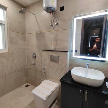 Bathroom in 3 BHK Builder Floor at Adani Samsara Vilasa, Sector 63 – for Sale