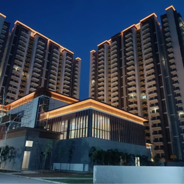 3 BHK Apartment – Exterior View View at ABA Coco County, Vaidpura - for Sale