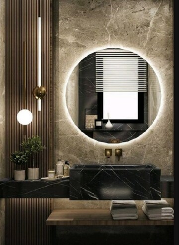 Bathroom in 3 BHK Apartment at Sector 12 Dwarka – for Sale