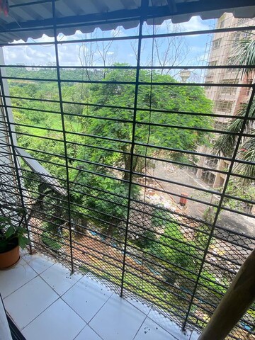Balcony in 3 BHK Apartment at Jay Balaji CHS, Nerul Sector 6 – for Sale