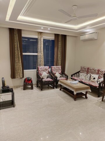 Living Room in 4 BHK Builder Floor at Green Park – for Sale