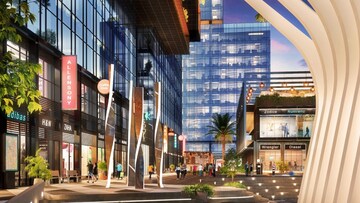  Office Space – Exterior View View at GYGY Mentis, Sector 140 - for Sale