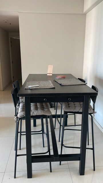 Living Room in 2 BHK Apartment at Rustomjee Azziano Wing D, Majiwada – for Sale